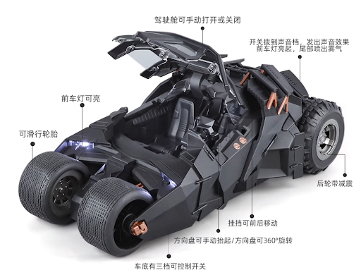 1:18 Batmobile Replica