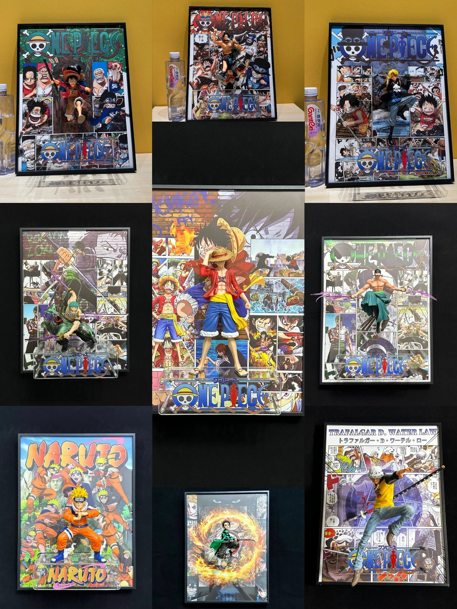 Dynamic Anime Figures & Art: Perfect for Every Fan's Collection!