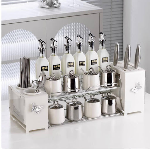 Luxury Kitchen Spice Organizer Set